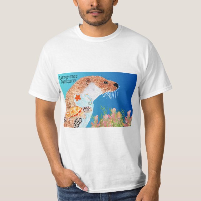 Die Natur ist hier T-Shirt (Vorderseite)