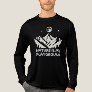 Die Natur ist mein Spielplatz Tri-Blend Shirt