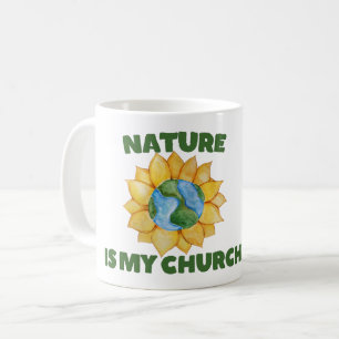 Die Natur ist meine Kirche Kaffeetasse