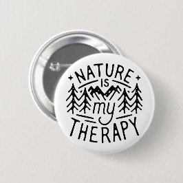 Die Natur ist meine Therapie Button