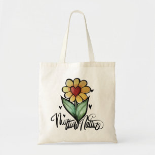 Die Natur-Liebe wächst erdverschneite Blume Lieben Tragetasche