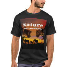 Die Natur und Elefanten schätzen