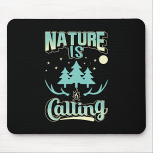 Die Natur zu wandern ruft Mousepad