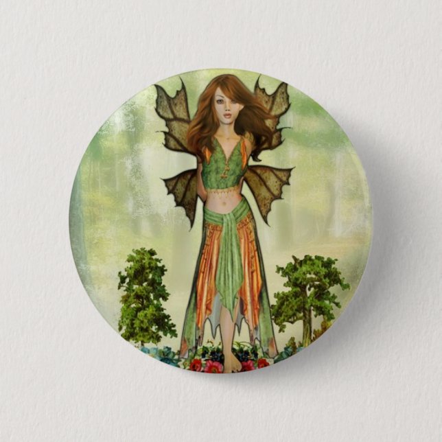 Die Naturfee Button (Vorderseite)