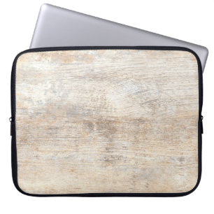 Die natürliche Holzstruktur, der Parkettboden Laptopschutzhülle