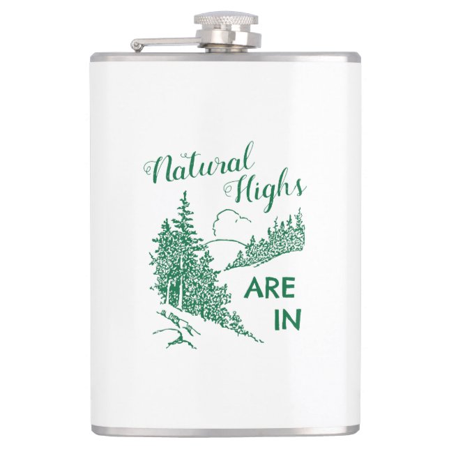 Die natürlichen Highlights sind in Flachmann (Vorderseite)