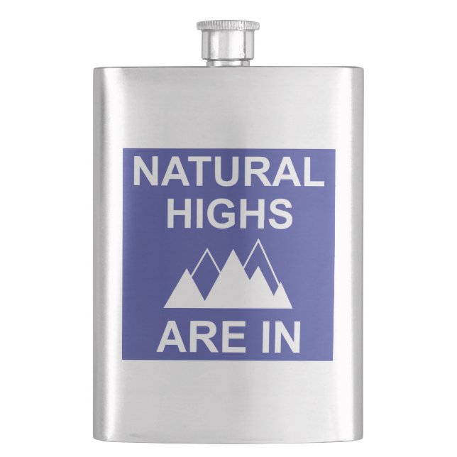 Die natürlichen Highlights sind in Flachmann (Vorderseite)