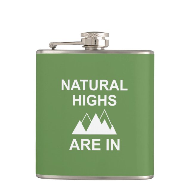 Die natürlichen Highlights sind in Flachmann (Vorderseite)