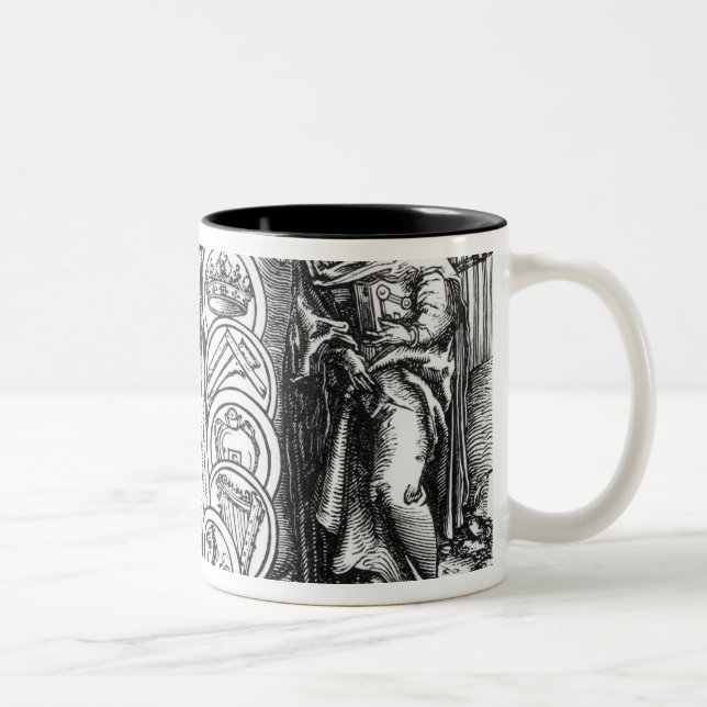 Die Naturwissenschaften in Anwesenheit Zweifarbige Tasse (Rechts)