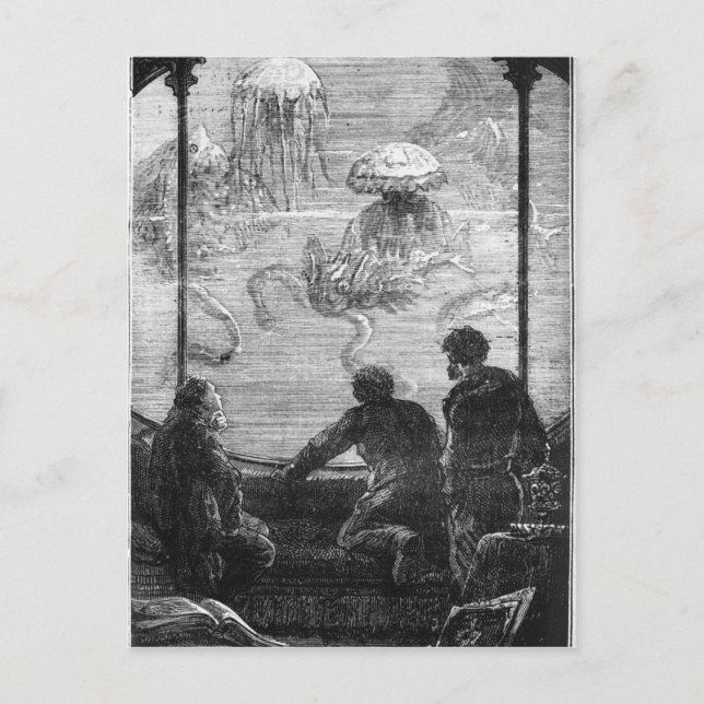 Die Nautilus-Passagiere Postkarte (Vorderseite)