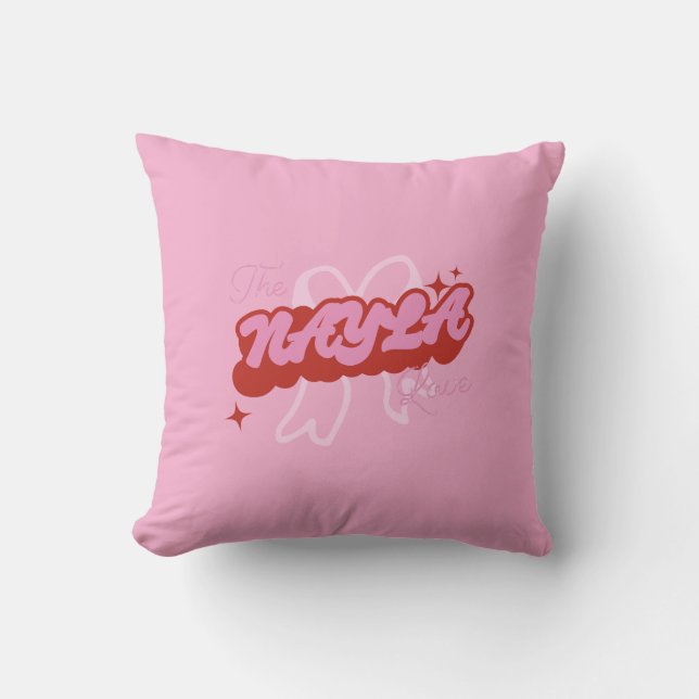 Die NAYLA Liebe Kissen (Vorderseite)