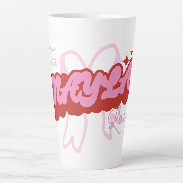 Die NAYLA Liebe Milchtasse (Vorderseite)