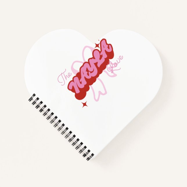 Die NAYLA Liebe Notizbuch (Vorderseite)
