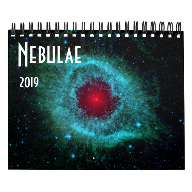 Die Nebelfleck-Raum-Astronomie-Universum NASA 2019 Kalender (Titelbild)
