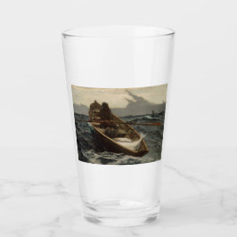 Die Nebelwarnung (von Winslow Homer) Glas