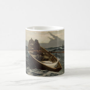 Die Nebelwarnung (von Winslow Homer) Kaffeetasse