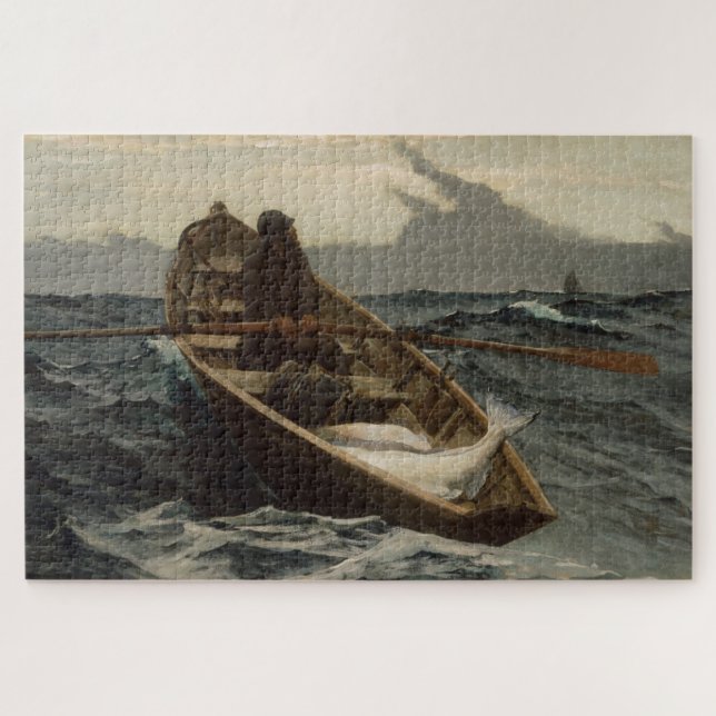 Die Nebelwarnung (von Winslow Homer) Puzzle (Horizontal)