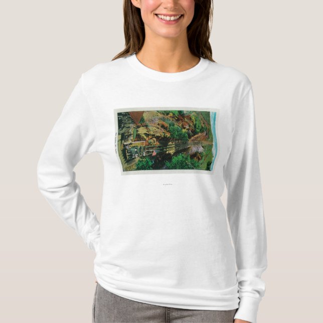 Die Neigung an Mt. LoweMt. Lowe, CA T-Shirt (Vorderseite)