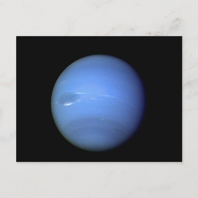 Die Neptun-Planet NASA Postkarte (Vorderseite)