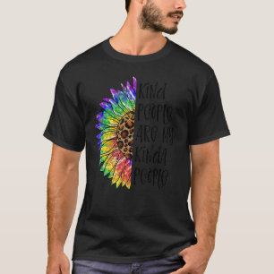 Die netten Leute sind meine Kinda People Gefärbte T-Shirt