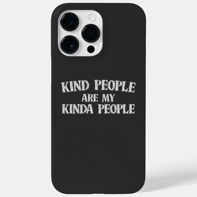 Die netten Leute sind meine Kindesmenschen Case-Mate iPhone Hülle (Rückseite)