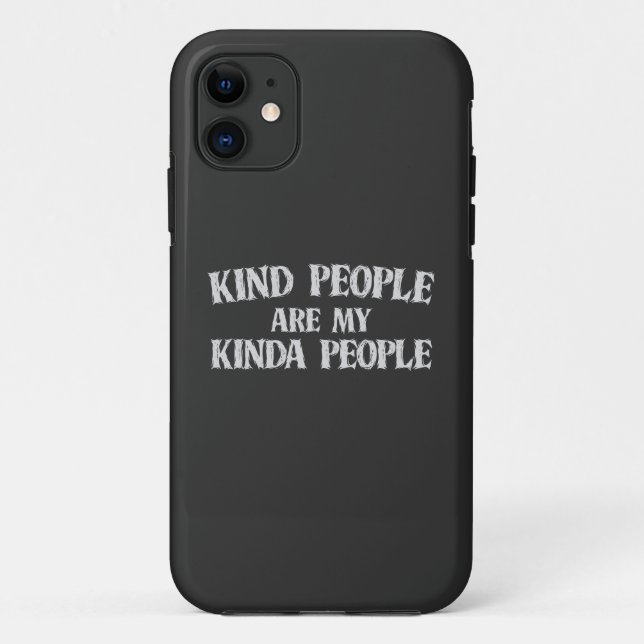 Die netten Leute sind meine Kindesmenschen Case-Mate iPhone Hülle (Rückseite)