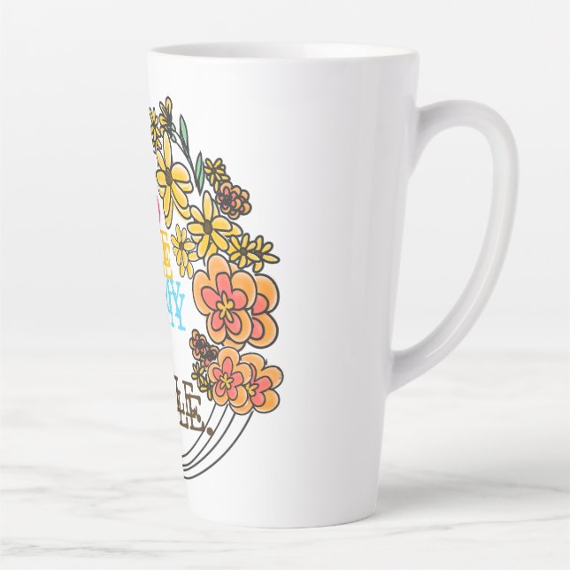 Die netten Leute sind meine Kindesmenschen Milchtasse (Rechts)
