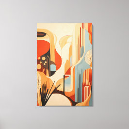 Die Neudefinition moderner Kunst durch Abstraktion Leinwanddruck