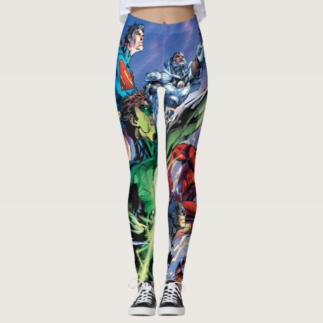Die neue 52 Cover #1 3rd Print Leggings (Vorderseite)