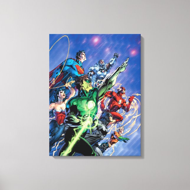 Die neue 52 Cover #1 3rd Print Leinwanddruck (Vorderseite)