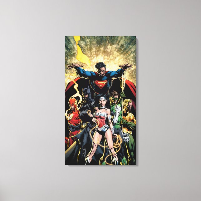 Die neue 52 Cover #1 Finch-Variante Leinwanddruck (Vorderseite)