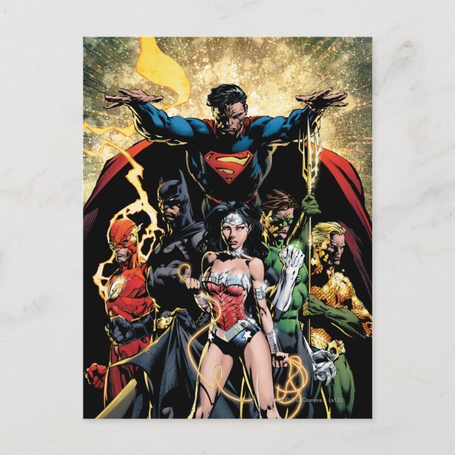 Die neue 52 Cover #1 Finch-Variante Postkarte (Vorderseite)