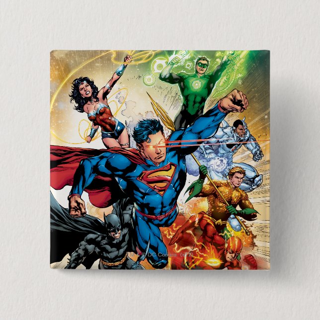 Die neue 52 Cover #2 Button (Vorderseite)