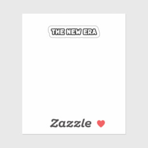 Die neue Ära der Innovation Visionäre Zukunft Aufkleber