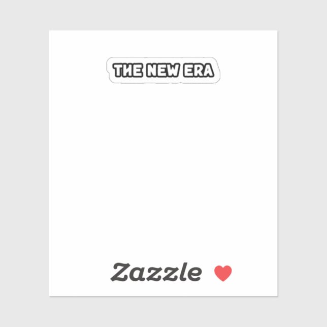 Die neue Ära der Innovation Visionäre Zukunft Aufkleber (Blatt)