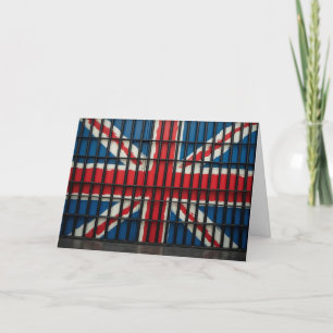 Die neue britische Grußkarte Feiertagskarte