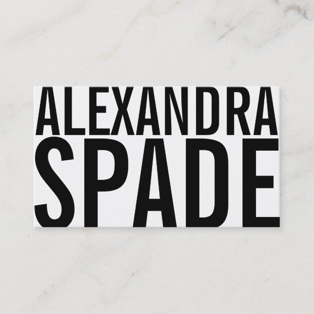 Die neue Coole Visitenkarte - individuell anpassba (Vorderseite)