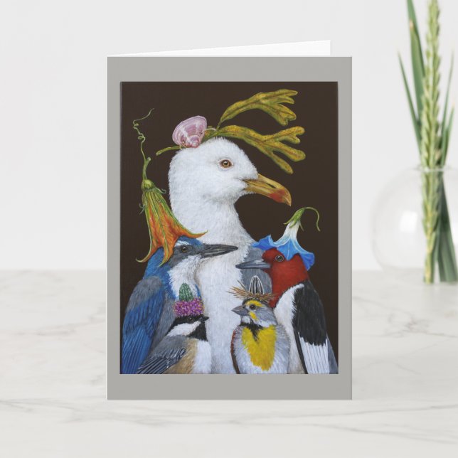 Die neue Grußkarte "Nanny" Karte (Vorderseite)