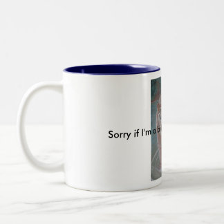 Die neue Job-Tasse - lachen Sie mit Art Zweifarbige Tasse