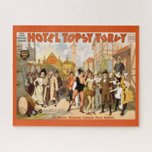 Die neue Musikkomödie, Hotel Topsy Turvy Puzzle