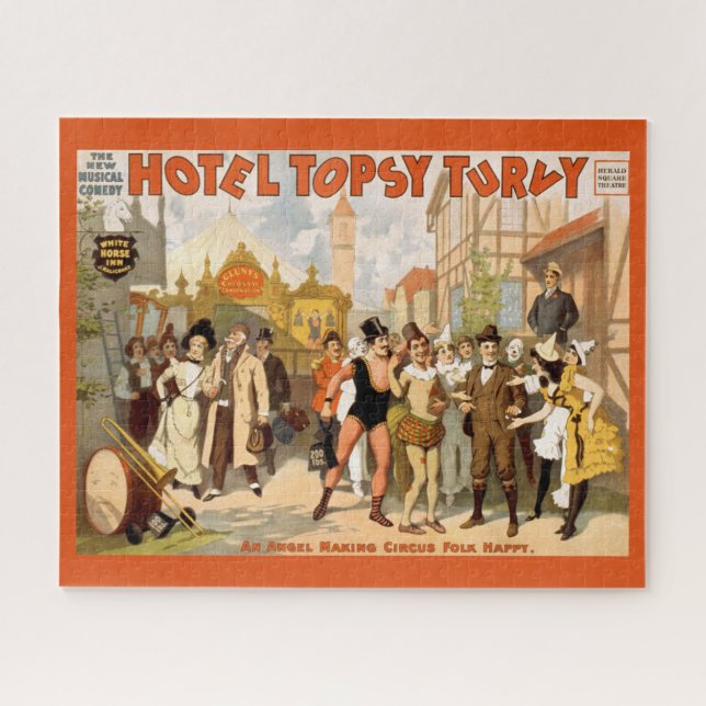 Die neue Musikkomödie, Hotel Topsy Turvy Puzzle (Horizontal)