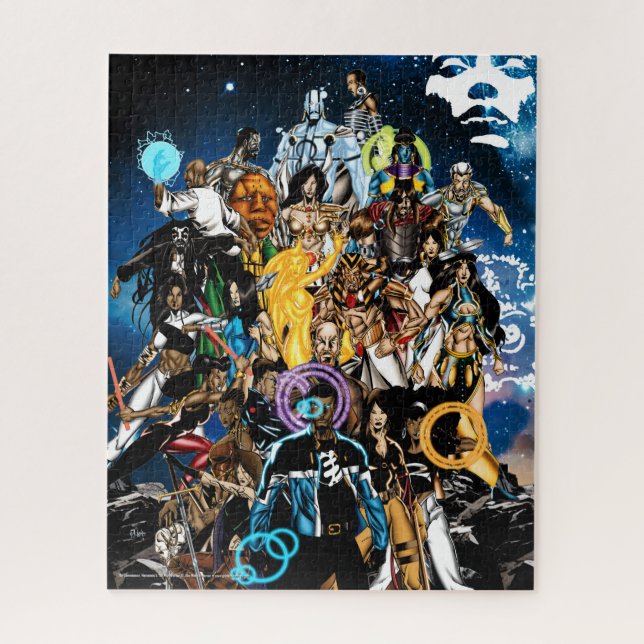 Die neue Mythologie Puzzle (Vertikal)