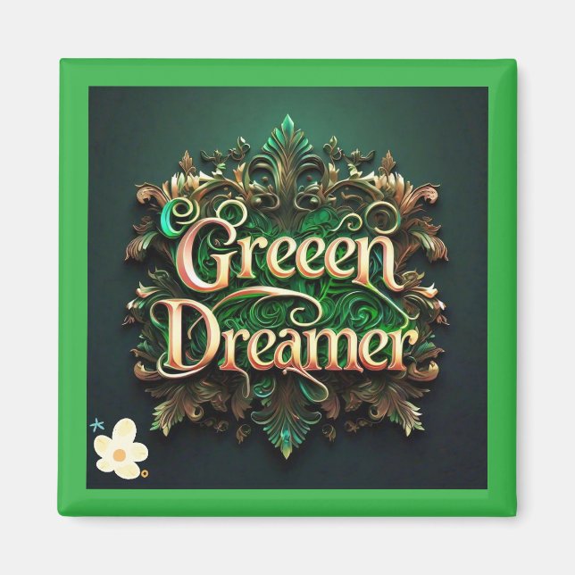 "Die neue Normalität der Natur" Magnet (Vorne)