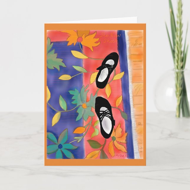 Die neue Schuhnotecard Karte (Vorderseite)