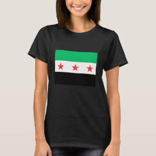 Die neue syrische Flagge - Syrien - Freiheit nach T-Shirt