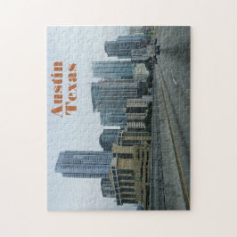 Die neue und wachsende Stadt Austin Texas Puzzle