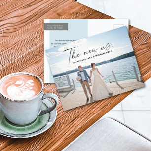 Die neue US-Aufkündigung zur Auslöschung der Postk Ankündigungspostkarte