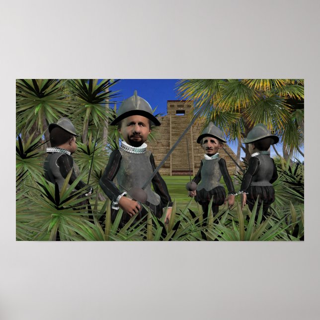 Die neue Welt - ein kleines Poster (Vorne)