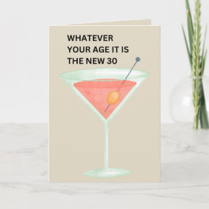 Die neuen 30 Funny Birthday Card Karte