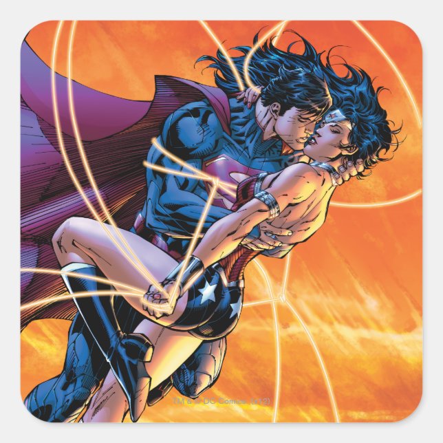 Die neuen 52 Cover #12 Quadratischer Aufkleber (Vorderseite)